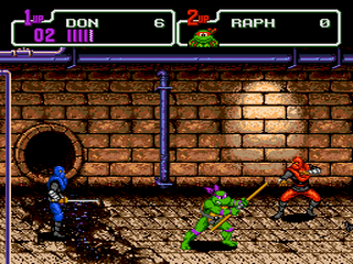 Teenage Mutant Ninja Turtles Hyperstone Heist screenshot 4 for Sega Genesis